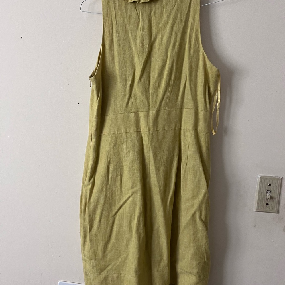 Yellow Ruffled Dress - Picture 2 of 2